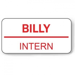 Billy the Toyota Intern Badge and Button